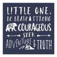 thumbnail image 1 of Creative Products Be Brave Strong And Courageous 12x12 Canvas Wall Art, 1 of 5