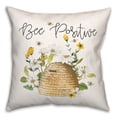 thumbnail image 1 of Creative Products Be Positive 18x18 Spun Poly Pillow, 1 of 2