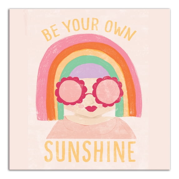 Creative Products Be Your Own Sunshine 16x16 Canvas Wall Art