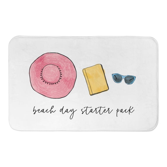 Creative Products Beach Day Starter Pack 34x21 Bath Mat