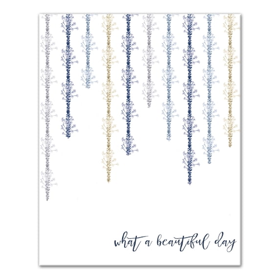 Creative Products Beautiful Day Falling Botanicals 16x20 Canvas Wall Art
