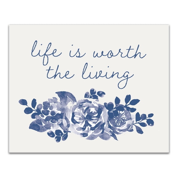 Creative Products Because He Lives 20 x 16 Canvas Wall Art