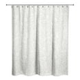 thumbnail image 1 of Creative Products Beige Line Leaf Pattern 71x74 Shower Curtain, 1 of 2