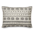 thumbnail image 1 of Creative Products Beige Mudcloth Pattern 14x20 Indoor / Outdoor Pillow, 1 of 2