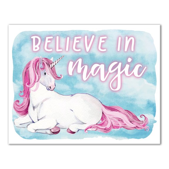 Creative Products Believe In Magic 11x14 Canvas Wall Art