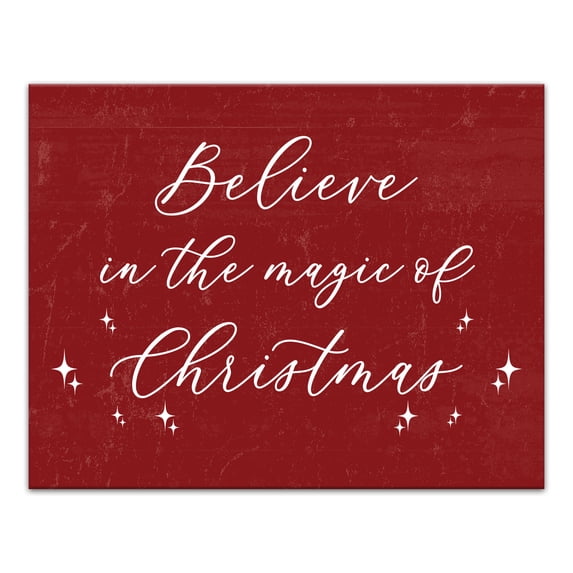 Creative Products Believe In Magic 14 x 11 Canvas Wall Art