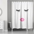 thumbnail image 1 of Creative Products Big Flirt Shower Curtain, 1 of 7