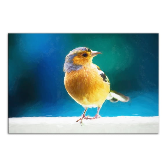 Creative Products Big Yellow Bird 20x30 Canvas Wall Art
