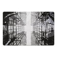 thumbnail image 1 of Creative Products Black City Scape 27x18 Floor Mat, 1 of 1