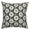 thumbnail image 1 of Creative Products Black Green Mod Pattern 18x18 Indoor / Outdoor Pillow, 1 of 3