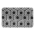thumbnail image 1 of Creative Products Black Honeycomb 34x21 Bath Mat, 1 of 1