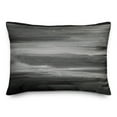 thumbnail image 1 of Creative Products Black Streaks 14x20 Indoor / Outdoor Pillow, 1 of 9