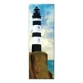 thumbnail image 1 of Creative Products Black and White Lighthouse 20 x 60 Canvas Wall Art, 1 of 5