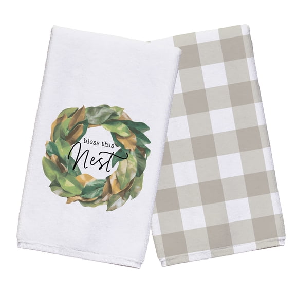 Creative Products Bless this Nest 16 x 25 Tea Towel Set of 2