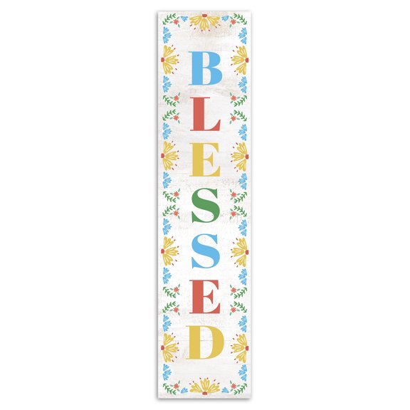 Creative Products Blessed 10.5 x 47 Porch Leaner