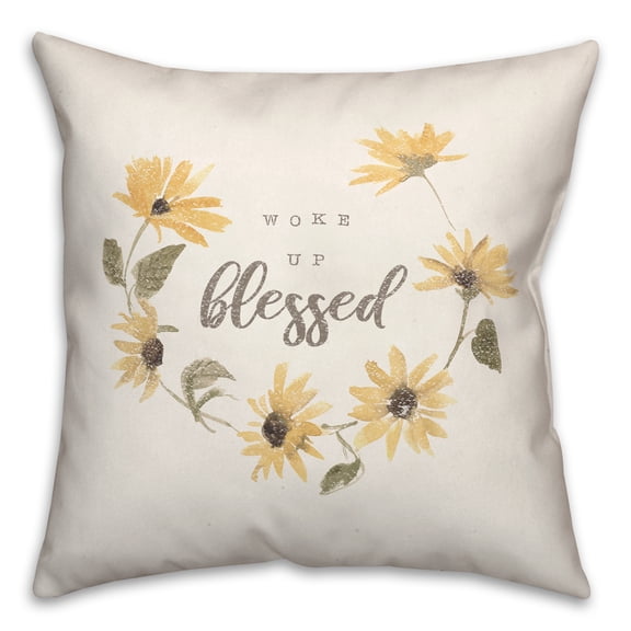 Creative Products Blessed Sunnies 18 x 18 Indoor / Outdoor Pillow