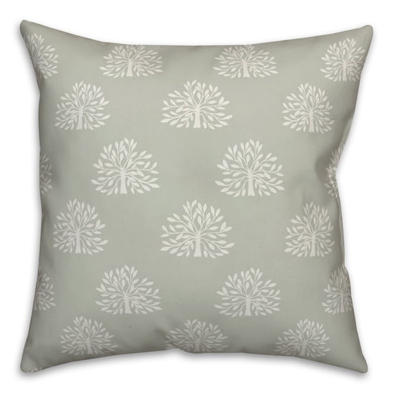 Creative Products Blooming Bush Sage 18 x 18 Spun Poly Pillow