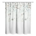 thumbnail image 1 of Creative Products Blue Brown Falling Branches 71x74 Shower Curtain, 1 of 7