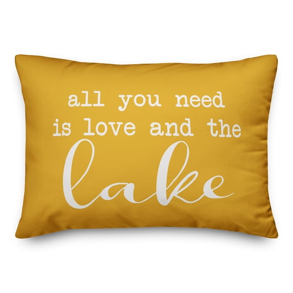 Creative Products Blue Circle Pattern 18x18 Outdoor Throw Pillow