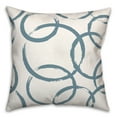 thumbnail image 1 of Creative Products Blue Circles 18x18 Indoor / Outdoor Pillow, 1 of 3