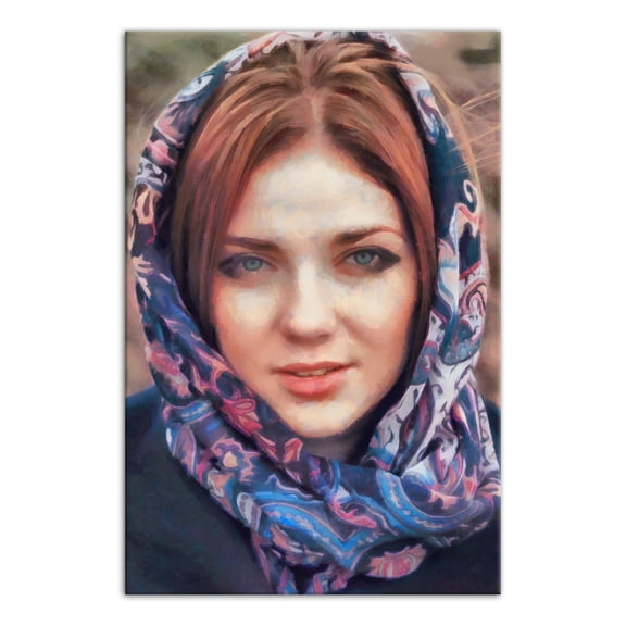 Creative Products Blue Eyes 16x24 Canvas Wall Art