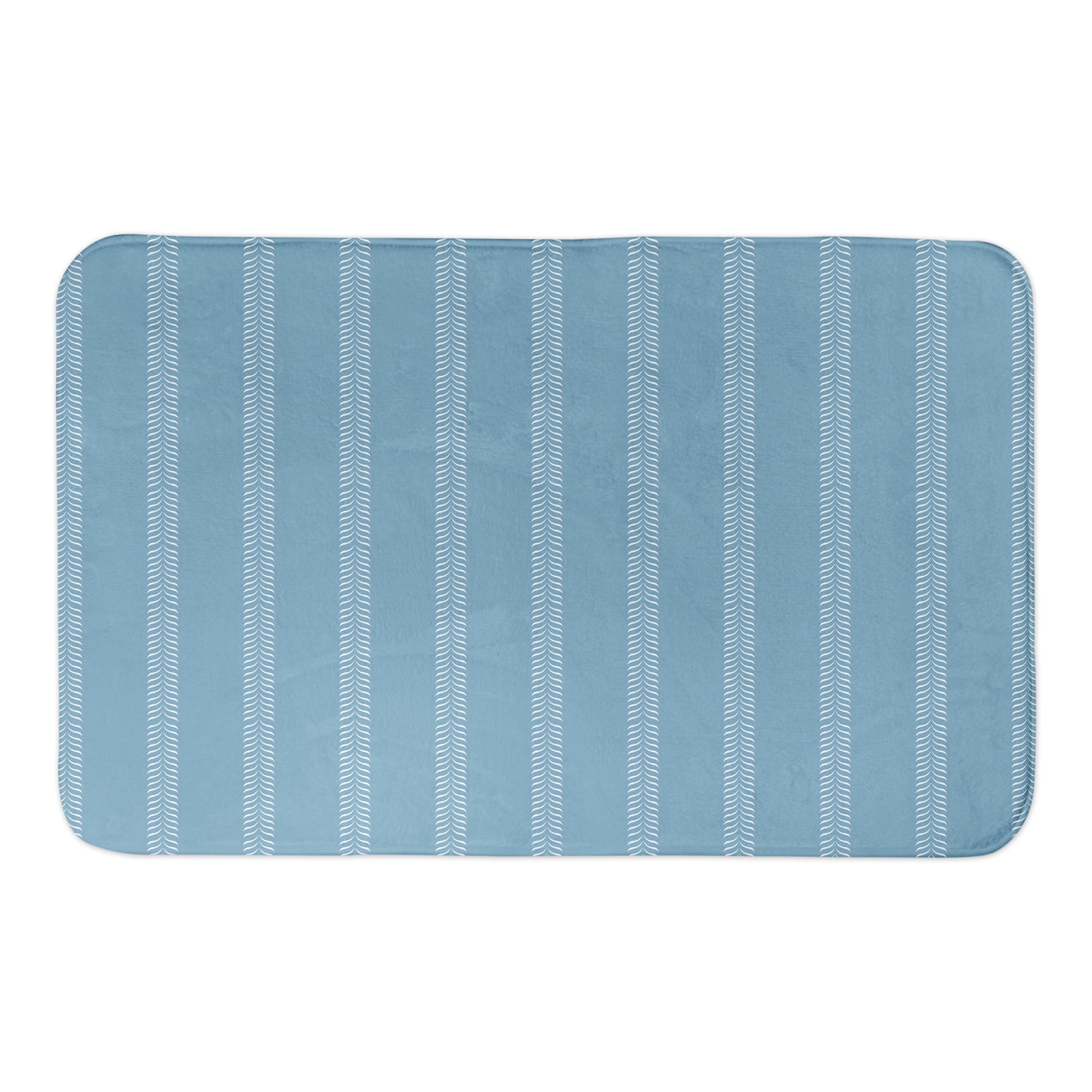 Creative Products Blue Lines 21 x 34 Bath Mat - Walmart.com