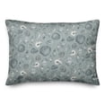 thumbnail image 1 of Creative Products Blue Multi Shell on Blue 20 x 14 Spun Poly Pillow, 1 of 2