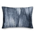 thumbnail image 1 of Creative Products Blue Painted Abstract 14x20 Indoor / Outdoor Pillow, 1 of 3