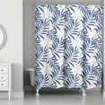 thumbnail image 1 of Creative Products Blue Palms 71 x 74 Shower Curtain, 1 of 2