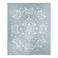 thumbnail image 1 of Creative Products Blue Persian Pattern 50x60 Sherpa Fleece Blanket, 1 of 3