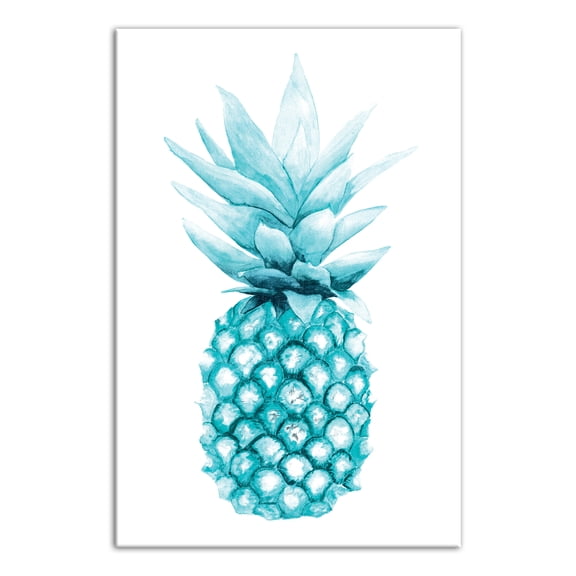 Creative Products Blue Pineapple 12 x 18 Canvas Wall Art