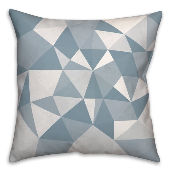 Creative Products Blue Prism 18x18 Indoor / Outdoor Pillow