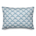 thumbnail image 1 of Creative Products Blue Scallops 20 x 14 Indoor / Outdoor Pillow, 1 of 2