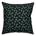thumbnail image 1 of Creative Products Blue Snowflakes Pattern 16x16 Spun Poly Pillow, 1 of 2