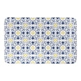 thumbnail image 1 of Creative Products Blue and Yellow Tile 34x21 Bath Mat, 1 of 1
