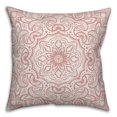 thumbnail image 1 of Creative Products Blush Distressed Medallion 20x20 Spun Poly Pillow, 1 of 2