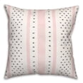 thumbnail image 1 of Creative Products Blush and Navy Watercolor Pattern 18x18 Spun Poly Pillow, 1 of 2