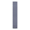 thumbnail image 1 of Creative Products Boho Aztec Pattern Navy Blue 16x90 Poly Twill Table Runner, 1 of 3