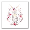 thumbnail image 1 of Creative Products Boho Bunny 16x16 Canvas Wall Art, 1 of 5