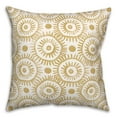 thumbnail image 1 of Creative Products Boho Circles Yellow 18 x 18 Indoor / Outdoor Pillow, 1 of 3