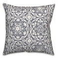 thumbnail image 1 of Creative Products Boho Tile Blue 20 x 20 Indoor / Outdoor Pillow, 1 of 3