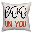 thumbnail image 1 of Creative Products Boo On You 18x18 Spun Poly Pillow, 1 of 3