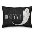 thumbnail image 1 of Creative Products Boo Yah Ghost 20 x 14 Spun Poly Pillow, 1 of 3