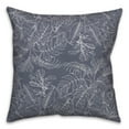 thumbnail image 1 of Creative Products Botanical Sketch Blue 16 x 16 Indoor / Outdoor Pillow, 1 of 3