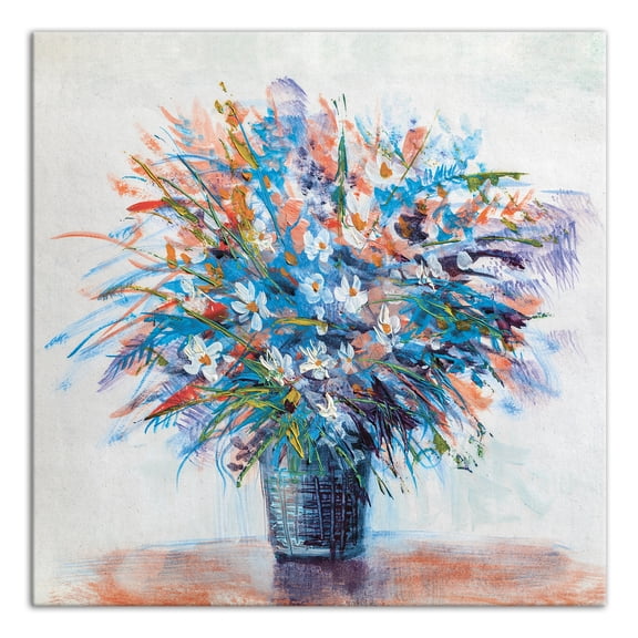 Creative Products Bright Bloomed Florals 24 x 24 Canvas Wall Art