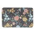 thumbnail image 1 of Creative Products Bright Floral Pattern 34x21 Bath Mat, 1 of 1