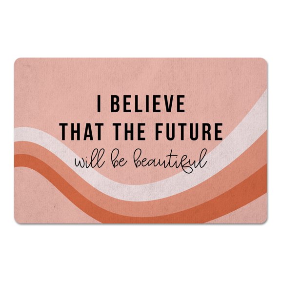 Creative Products Bright Future 27x18 Floor Mat