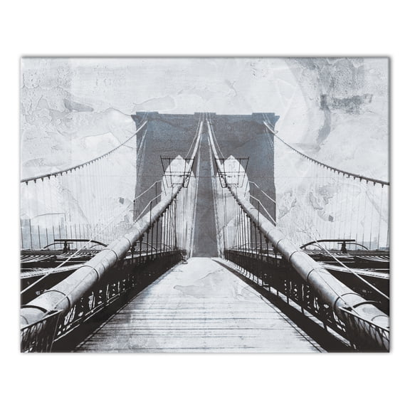 Creative Products Brooklyn Bridge Sketch 24x30 Canvas Wall Art