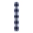 thumbnail image 1 of Creative Products Buffalo Check Navy Blue 16x90 Poly Twill Table Runner, 1 of 3