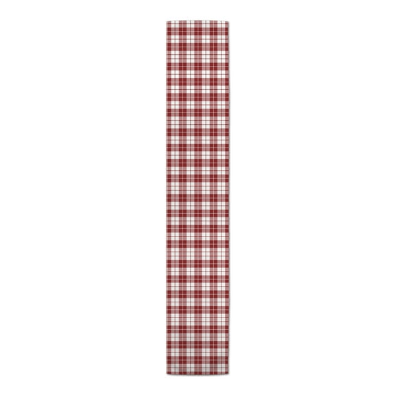 Creative Products Buffalo Check Plaid 16x72 Poly Twill Table Runner